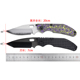 折叠刀 3V高性能钢钛合金EDC户外便携式 北山物志 BBNM挺进者合作款