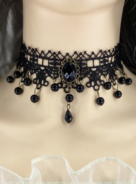 lolita配饰蕾丝颈饰项链