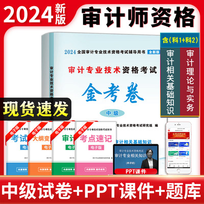 2024中级审计师金考卷