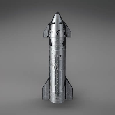 SpaceX马斯克Starship星舰模型