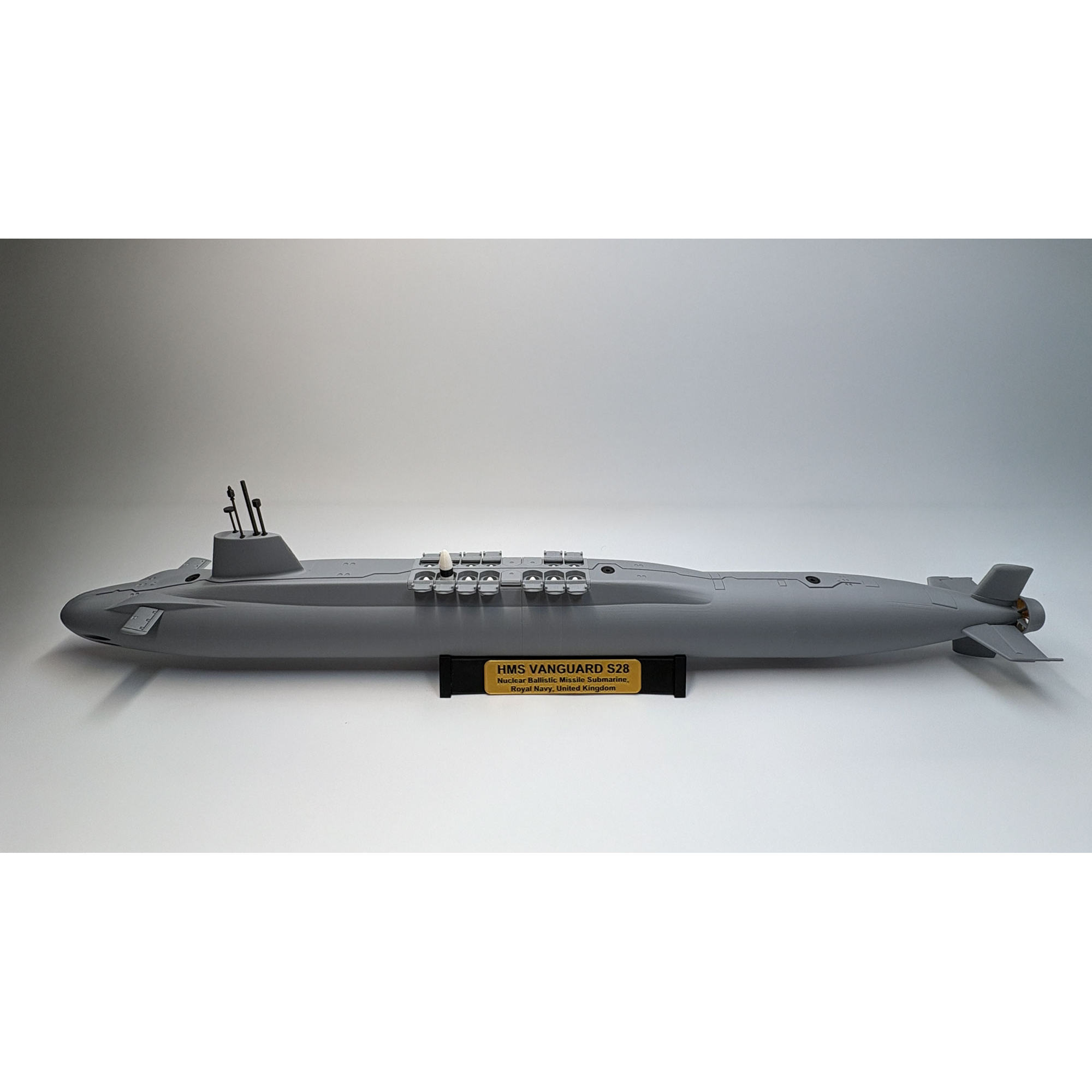 英国前卫级核动力弹道导弹潜艇(SSBN)HMS (S28)核潜艇成品模型