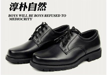 真皮正品钢头钢底户外男特种兵常服休闲防砸鞋真皮大头劳保鞋