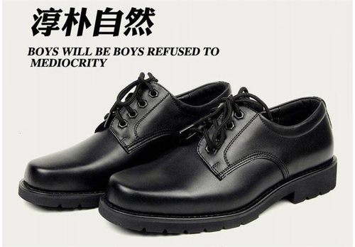 真皮正品钢头钢底户外男特种兵常服休闲防砸鞋真皮大头劳保鞋