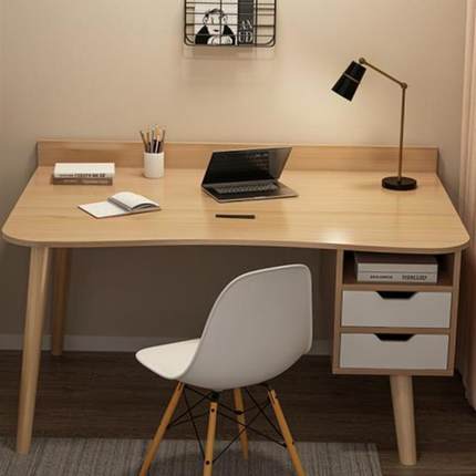 Desk simple office computer table home wooden study desk书桌