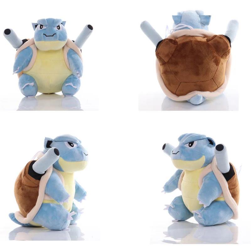 Ani Blastoise Kawaii Plush Toys Pikachu Greninja Zeraora
