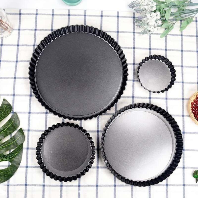 Tart Quiche Flan Pan Mold Round 4 Inch Baking Bakeware Tool1