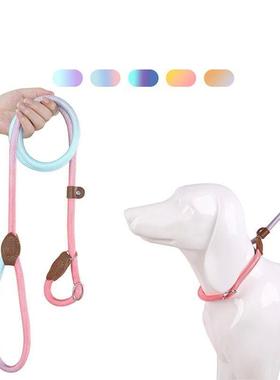 Dog Leashes Dog Slip Lead Dog Training Leash Strong Heavy Du