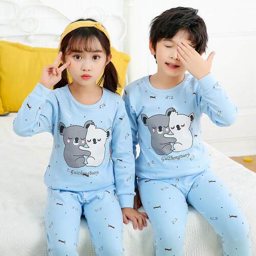 Autumn Kids Pajamas Sets Boys Sleepwear Pyjamas Children