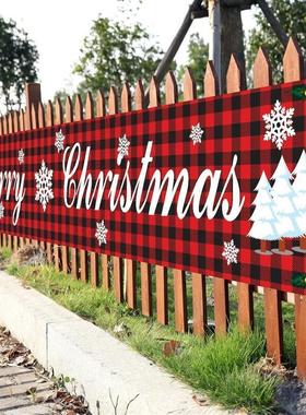 9FT Large Merry Christmas Banner Sign Xmas Outor Inor De
