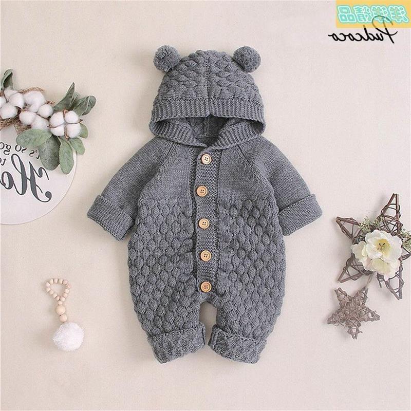 Baby boy girl Clothes New born for Winter Rompers Newborn 新