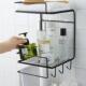 new bathroom wall iron fra haner uble shelf