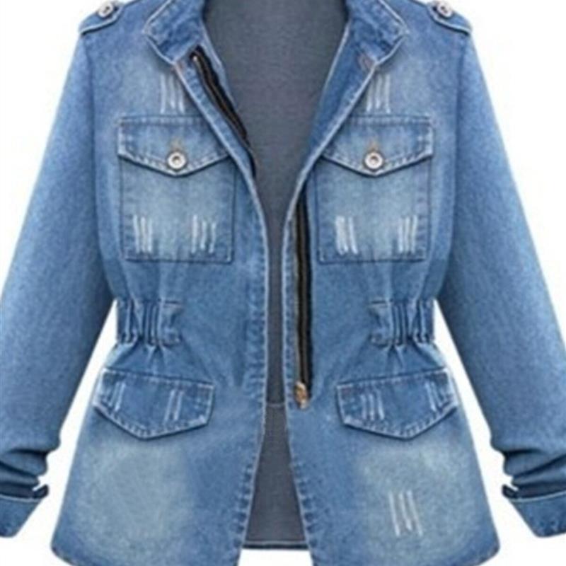 clothes women jacket 2024 winter tops Ladies jeans coat 外套