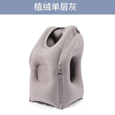 inflatable air pillow travel airplane rest sleep u shape 3