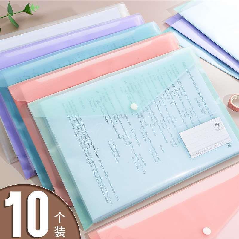 Docunt bag a4 transparent large capacity paper storage bag
