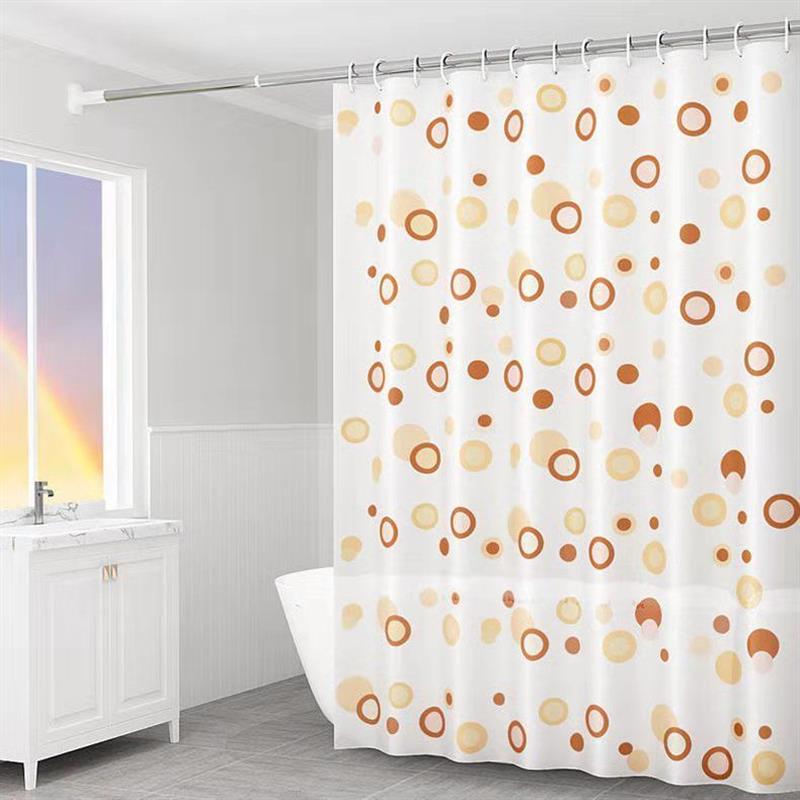 Bathroom thiened shower hanging curtain partition cloth