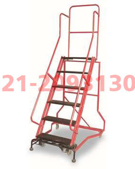移动登高平台梯(1.5米) 梯高1560mm HB4912G
