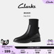 Clarks其乐Kay 英伦弹力厚底拼接切尔西袜靴 Knit秋冬新品
