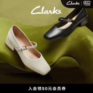 玛丽珍浅口单鞋 Clarks其乐Seren30Buckle女鞋 夏季