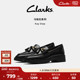 马衔扣系列 Clarks其乐Kay Step女鞋 老钱风一脚蹬皮鞋 乐福鞋