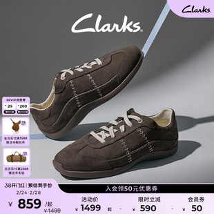 Clarks其乐CraftBallet女鞋薄底时尚德训鞋芭蕾舞时尚休闲板鞋