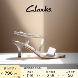 其乐艾细跟凉鞋女鞋clarks