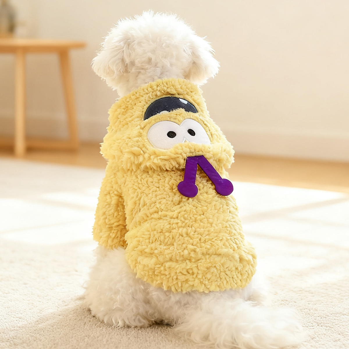 宠物冬装可牵引狗狗衣服可爱卫衣