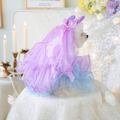 petcircle狗狗衣服婚纱结婚公主