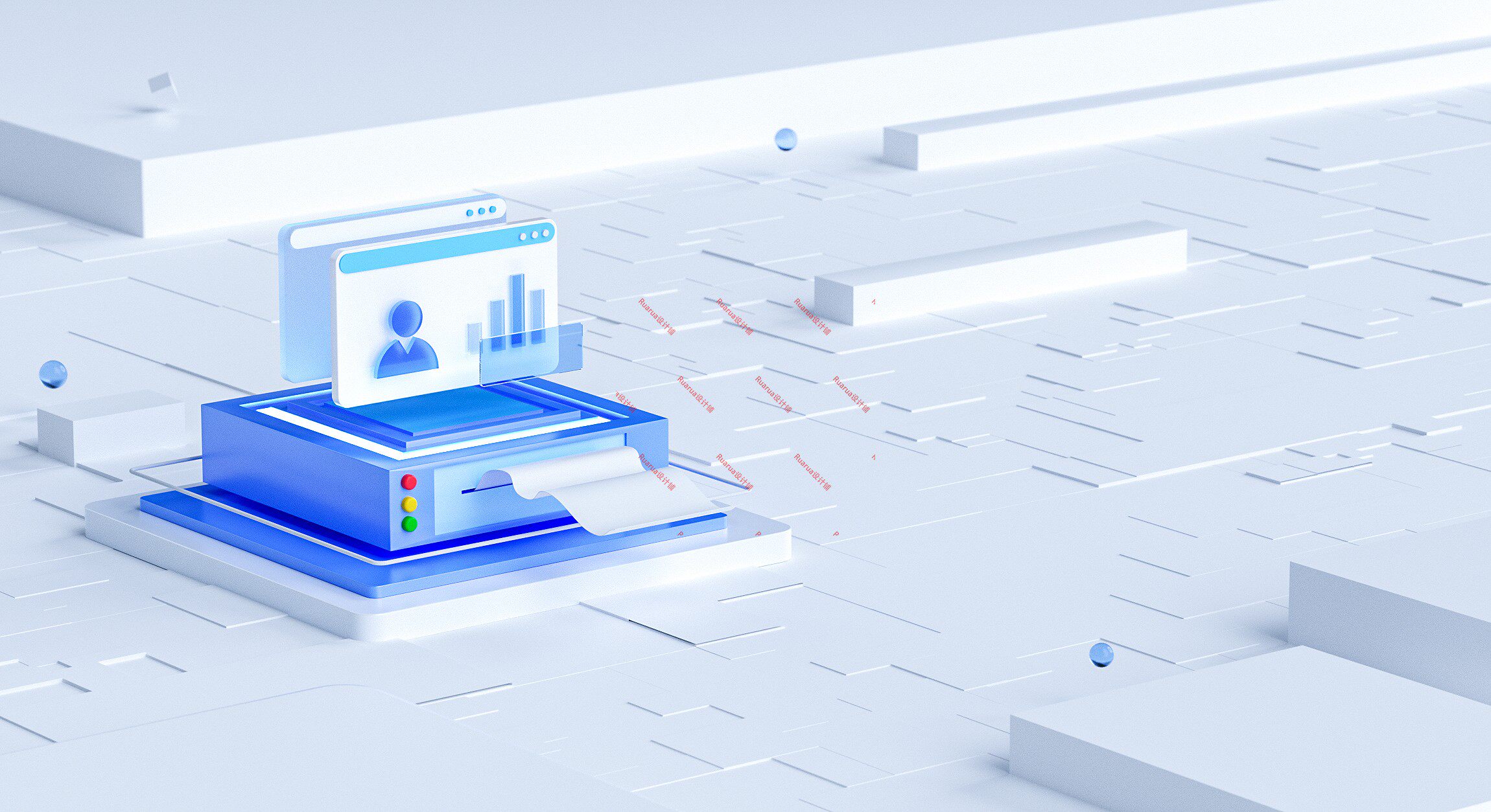 网站登录科技感玻璃区块链c4d模型3d立体ui工程oc材质源文件素材