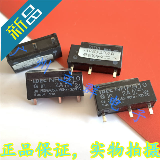 NRPS10-G6A 进口IDEC和泉 PC板电路过流保护器 6A NRPS10-6A 乀