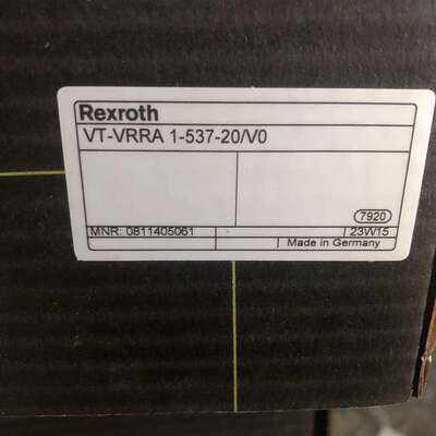 议价0811405061VT-VRRA1-537-20/V0力
