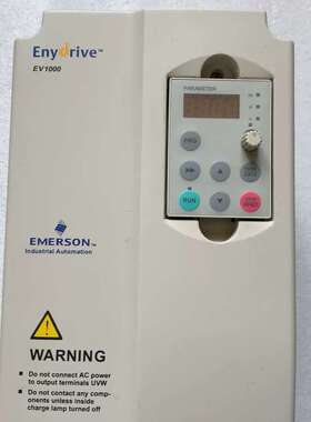 议价二手拆机艾默生变频器EV1000-4T0037P 功能完好