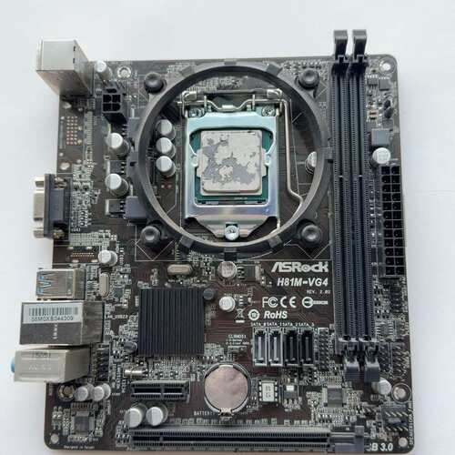 议价华擎H81M-VG4主板，1150针接口，支持三代CPU，D