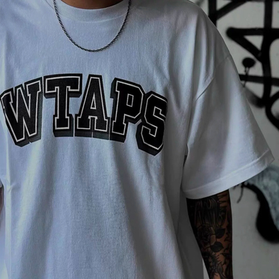 WTAPS隐藏款重磅宽松短袖T恤男