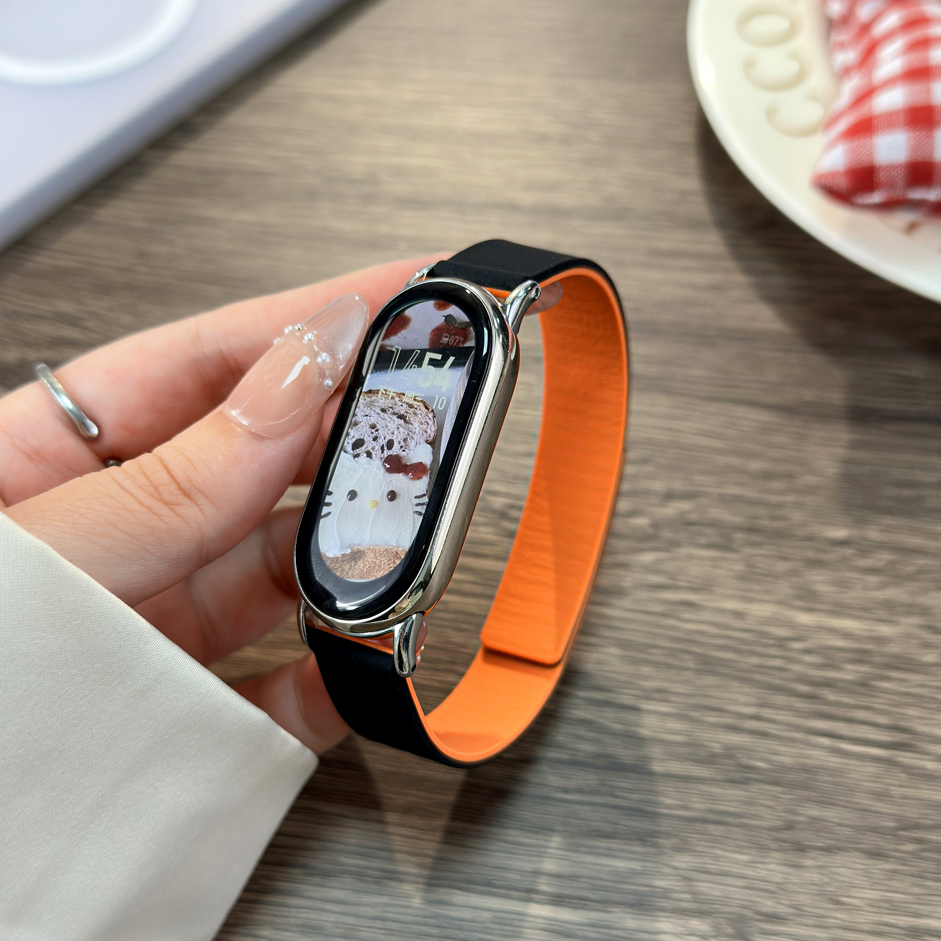 适用小米手环10表带9nfc表链硅胶磁吸小米手环9腕带8手表高级感女生10新款强力磁吸八九十代智能运动替换带