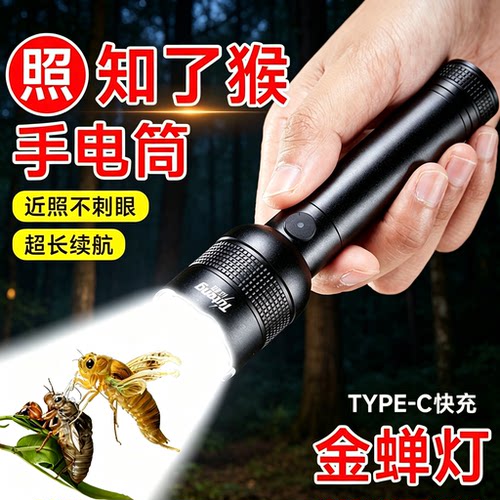 【超亮小型便携】照知了猴专用灯
