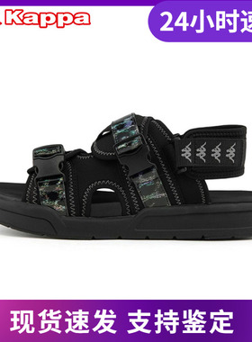 Kappa卡帕串标凉鞋新款男女运动沙滩厚底拖鞋-K0BX5LL09D