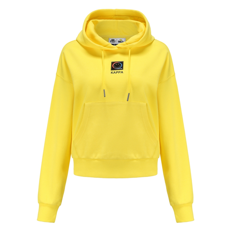 店铺推荐卡帕kappa连帽套头帽衫