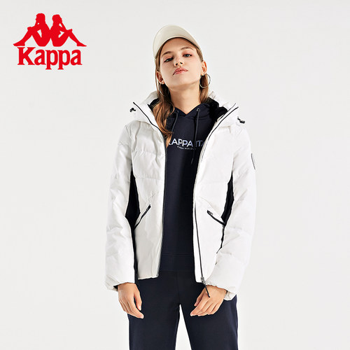 加厚短款羽绒服Kappa连帽