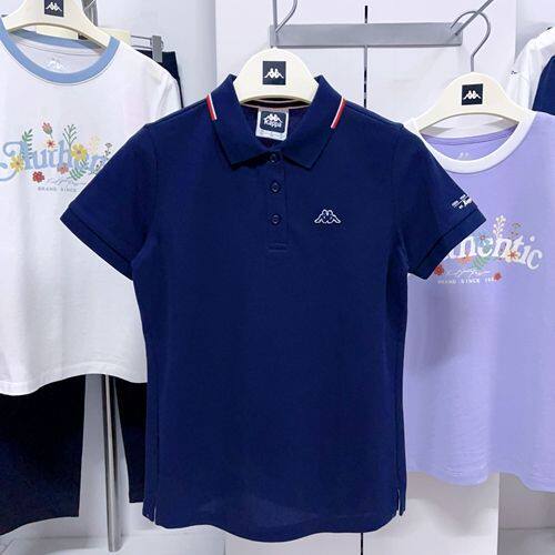 Kappa卡帕POLO衫女款运动短袖背靠背新款休