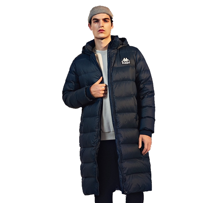 店铺推荐卡帕长款情侣连帽防寒加