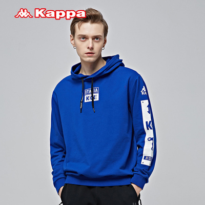 店铺推荐Kappa直供价情侣男运动套头帽衫春季新品|K0815MT30D