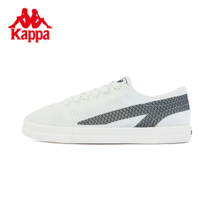 Kappa卡帕板鞋新款情侣男女运动鞋低帮休闲鞋小白鞋K0CX5CC03