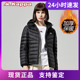 Kappa卡帕女款 K0A82YY07G 羽绒服连帽保暖外套秋冬加厚