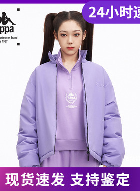 卡帕Kappa运动时装系列套头衫新女运动卫衣休闲长袖K0C22WT01X