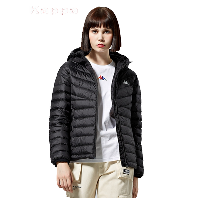 卡帕连帽保暖加厚羽绒服
