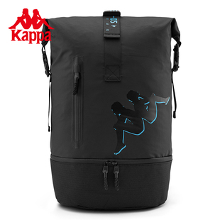 Kappa卡帕双肩包新款秋情侣男女电脑包印花背包K0BY8BS35