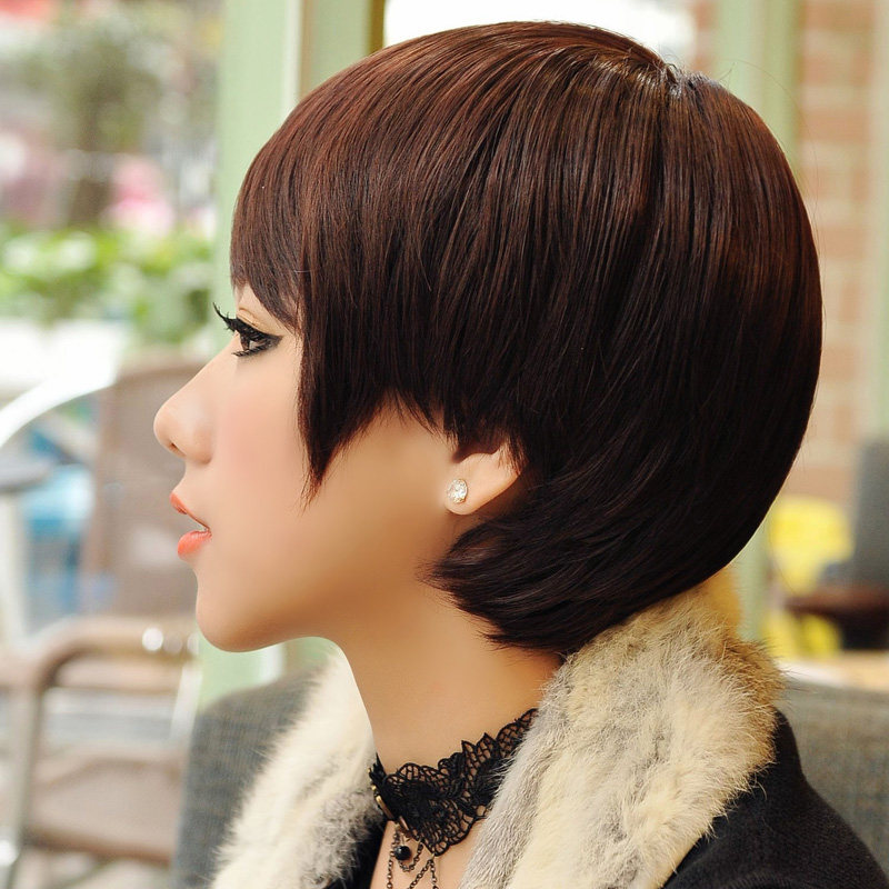 Perruque cheveux raides Court - Ref 2612763 Image 4