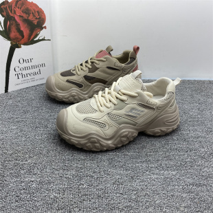 显脚小榴莲厚底运动鞋 撤柜断码 女真皮春夏款 老爹鞋 子 处理网红爆款