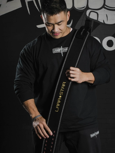 劳拉之星 0893 Caijiang Ремень с быстрой пряжкой для пауэрлифтинга, профессиональное защитное снаряжение, тяжелая атлетика, фитнес, приседания, становая тяга