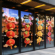 马年2026年新年装 饰布置贴纸门贴静电贴珠宝店节日氛围装 扮窗花贴